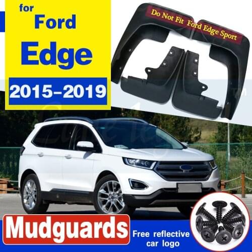 4Pcs Car Front Rear Mudflap Mudguards Sludge Splash Guards Mud Flaps Fender Flares for Ford Edge 2015 2016 2017 2018 2019