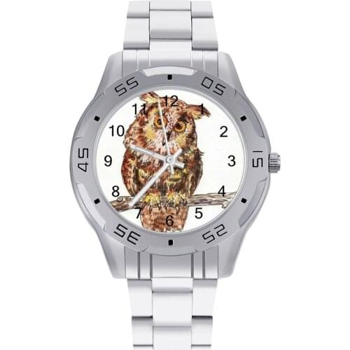 Owl Quartz Watch Sports Classy Wrist Watch Stainless Photo Cheap Teens Wristwatch