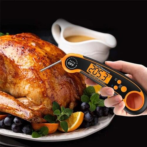 Multi-purpose Electronic Kitchen Barbecue Thermometer With Large Screen Digital Display Food Oven Household Thermometers