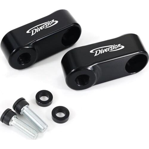 Motorcycle Mirrors Extension Riser Extend Adapter Fit For Yamaha XJ 900 F 1983-1995 XJ 900 S Diversion XJR 1200 XJR 1300