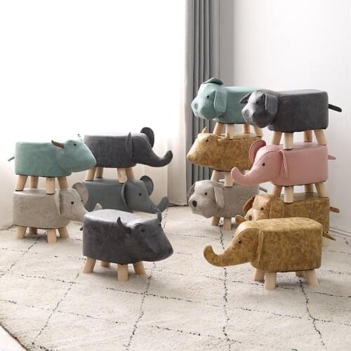 Stool 스툴 PU Childrens Furniture Meubles Pour Enfants Tabouret Home Decoration Cute Kids Sofa Stool Taburete Stools