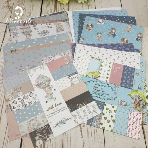 48 Sheets 6"X6" Little One With Love Patterned Paper Pad Scrapbooking Handmade Craft Background Alinacraft