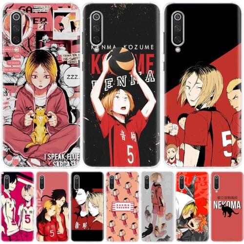 Kozume Kenma Haikyuu Anime Phone Case for Xiaomi Redmi Note 10 9S 9 8T 9 8 7 7A 8A 9A 9C 6A 6 S2 K20 S30 Pro Fashion Cover Capa