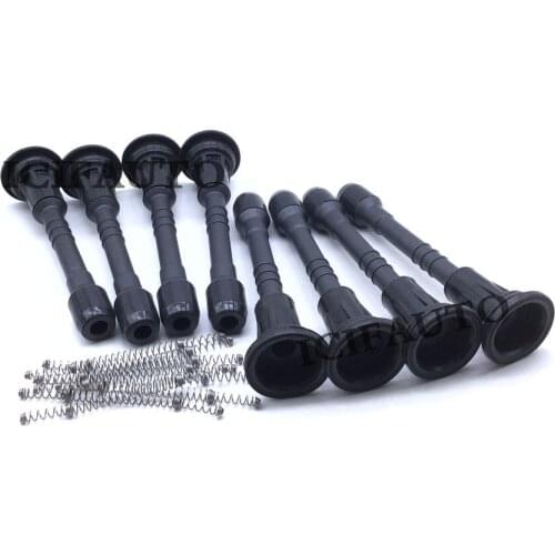 Ignition Coils Rubber Boot Pack With Spring Ignition Coil For Infiniti QX56 QX80 NISSAN Armada PATROL V8 5.6L 22448-1LA0A