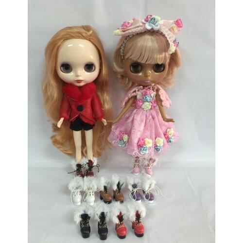 Dolls shoes long 2.8cm boots for blyth doll ,Azone dolls ,Licca doll etc Limited collection