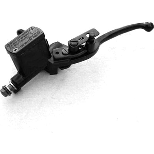 Left Hydraulic Clutch Lever Master Cylinder Pump Levers Fit for Mini Dirt Bike Motorcycle 50cc-125cc -Black