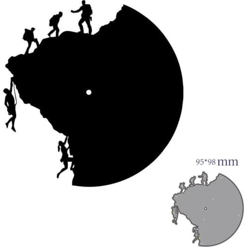 Metal cutting dies cut die mold the climb decoration Scrapbook paper craft knife mould blade punch stencils dies