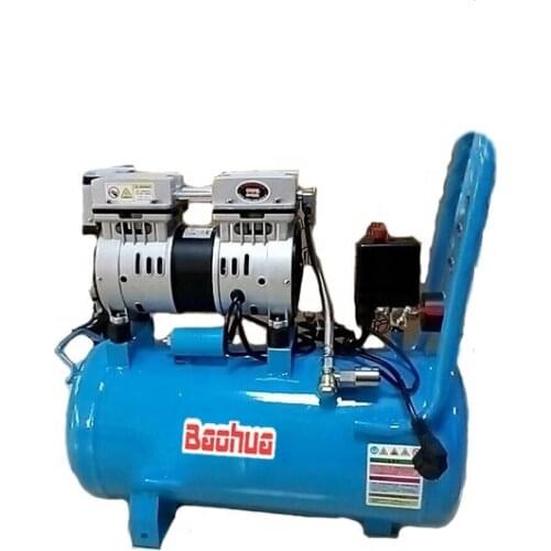 Mobile silence and oil free air compressor