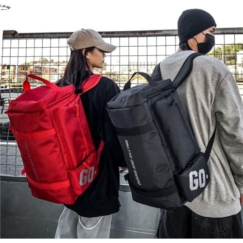 Korean Style Fashion Travel Bag Oxford Cloth Waterproof Mens And Womens Cross-body Backpack 2021