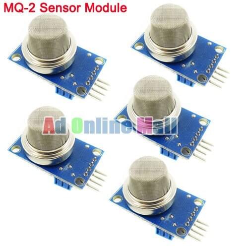MQ-2 Smoke Methane Gas Liquefied Flammable Gas Sensor Module For Arduino 10PCS/LOT