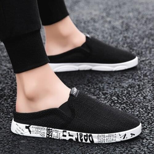 Summer New Linen Cloth Man Shoes Breathable Men Canvas Shoes Fashion Casual Male Slippers Comfort Outdoor Light Walking Sneakers