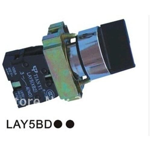 New 2 Position NO Maintained Select Selector Switch