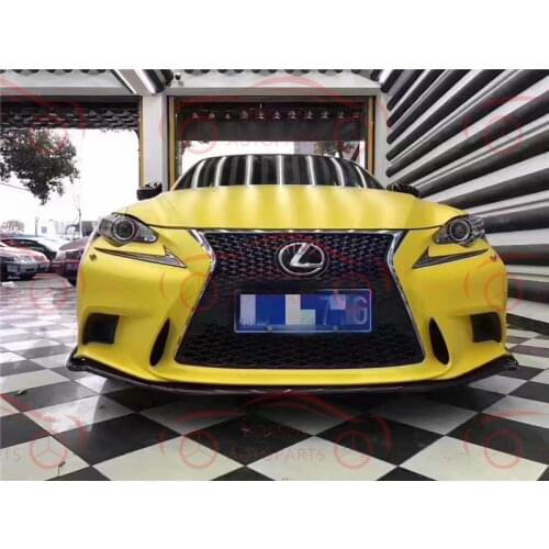 Suitable for 2012-2015 LEXUS IS250 IS300 Carbon Fiber Front Lip, Chin diffuser, spoiler auto parts, Body Kit