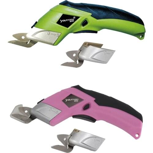 Portable Electric Scissors USB Rechargeable Box Cutter for Leather Crafts Cardboard Shears Cutting Tool