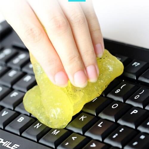 Car Care Instrument Station Clean Glue Exit Cleaning Materials Car Diaphragm Clay Bar Keyboard Cleaning Gum Glue