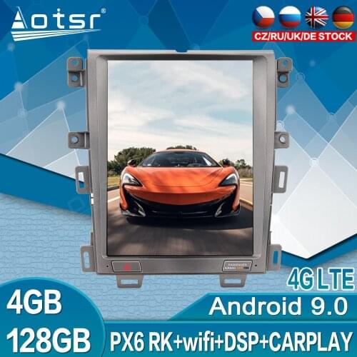 PX6 Tesla Big Screen For Ford EDGE 2007 2008 2009 - 2014 Android Multimedia Player Carplay Car Radio GPS Navigation Auto Stereo
