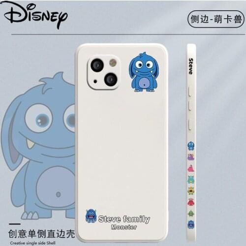 Disney cute three-eyed monster original phone13 mobile phone case silicone for iPhone 13min Phone boy Case Cover