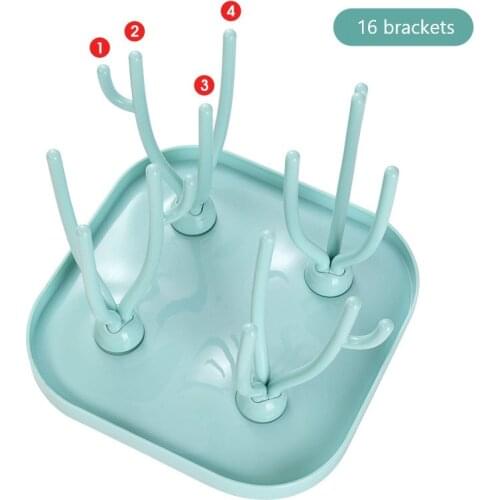 Baby Milk Bottle Drain Rack Multi-functional Detachable Baby Pacifier Bottle Dry Placement Tools Milk Powder Feeding Drying Rack