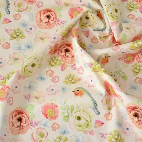 Fabric Pure Cotton Digital Cotton Material All Cotton Fabric Baby Clothing