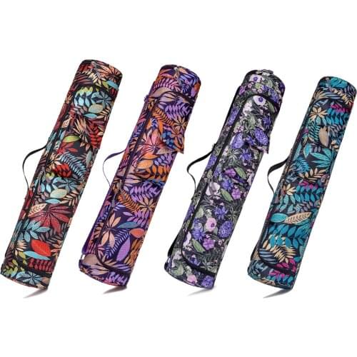 Yoga Mat Bag Zipper Waterproof Yoga Storage Bag Backpack Waterproof Sports Fitness Exercise Cushion Outdoor Carrying Backpack