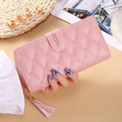New College Style Women Wallet Hasp Zipper Coin Pocket Cards Holders Luxury Brand Wallets PU Leather Designer Clutch Money Bag