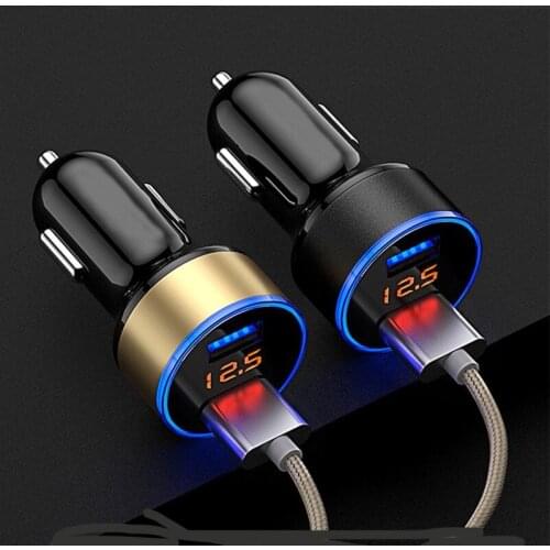 3.1A Dual USB Car Charger Accessories for Renault Megane 2 3 Duster Logan Clio 4 3 Laguna 2 Scenic Sandero 2 Captur Fluence