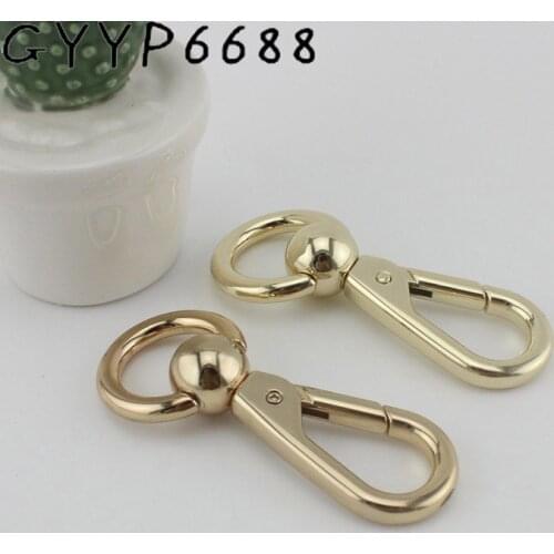 30pcs 20mm 3colors big trigger snap hook swivel clasp lobster claws strong swivel DOG hooks hardware hook free shipping