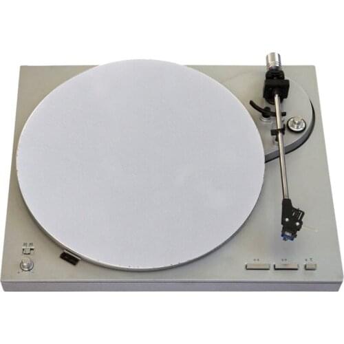 3MM Thick Anti-Static Felt Platter Turntable Mat Anti-Vibration Slipmat Audiophile For LP Vinyl Record Players