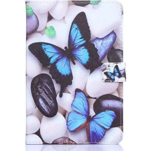 Myslc Printed Cover for Bravis NB103 10.1 inch Tablet Universal PU Leather Stand Case