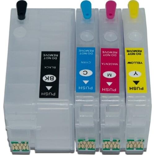 252XL 27XL Refill Ink Cartridge for Epson WorkForce WF-3640 WF-7110 WF-7620 WF-7610 WF-3620 WF-7210 WF-7710 WF-7720 WF-7715