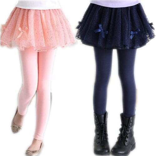 Ywstt Children spring skirts leggings girls skirt-pants kids cake skirts pantsTutu baby pants princess Leggings New 2015 Retail