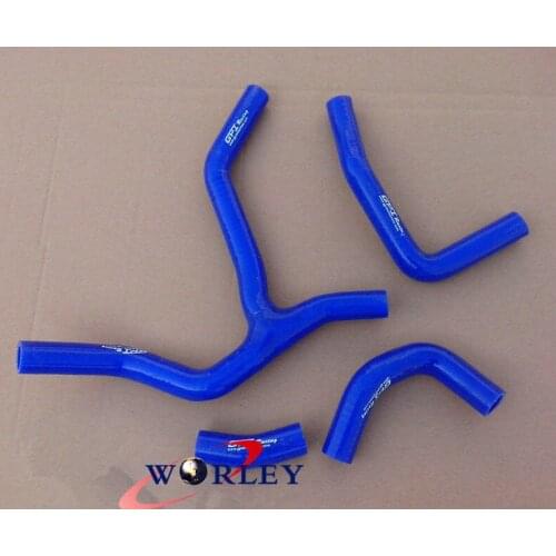 For HONDA CRF450R CRF450 2013 2014 13 14 silicone radiator hose BLUE