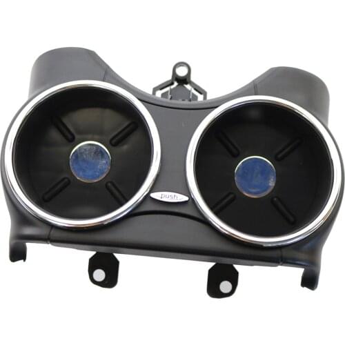 Dual Black Cup Holder Bracket for CLS C219 2006-2011 Replace