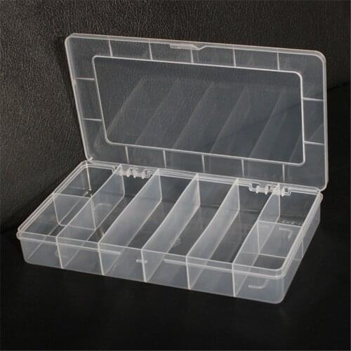 8 Grids Large Sundries Assort Collect Bin Box Components Organizer Storage Plastic Box Collection Boxes For Jewelry Container