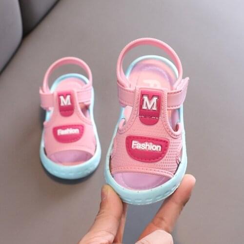 Summer Children Sandals Baby Girls Shoes Soft Kids Shoes Fashion Toddler Beach Shoes Boys Casual Slippers Breathable Non-slip