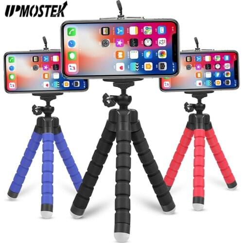 Mini Tripod for Phone Bluetooth Selfie Remote Stick Flexible Sponge Octopus Monopod for Camera Holder with Remote for Gopro Kits