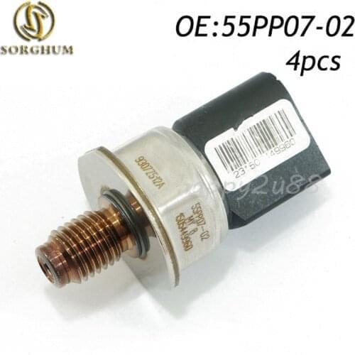 New 4pcs Fuel Rail Pressure Regulator Sensor For MERCEDES KIA SEDONA CARNIVAL BONGO 55PP07-02 9307Z512A 1505449960