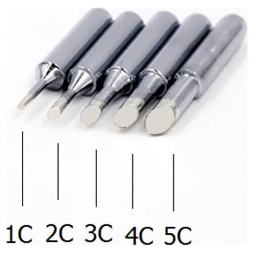 SZBFT Solder Iron Tips 900M-T-1C 2C 3C 4C 5C series for Hakko 936 Soldering Rework Station free shipping