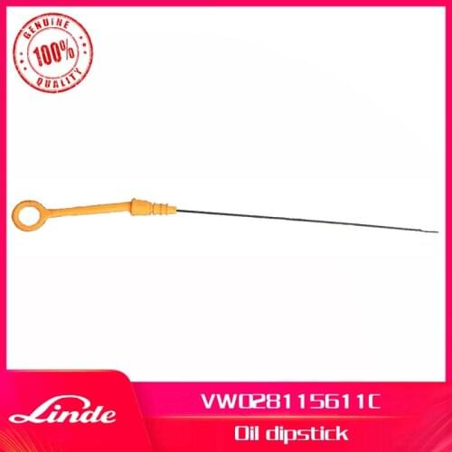 Linde forklift genuine part VW028115611C oil dipstick 028115611C used on 350 diesel truck H12 H16 H18 H20 new service spare part