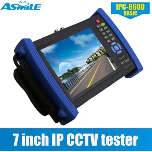 Portable CCTV LCD MONITOR TESTER 7inch ONVIF IP Camera Image Test Mobile Client Video HDMI Output WIFI IPC-8600