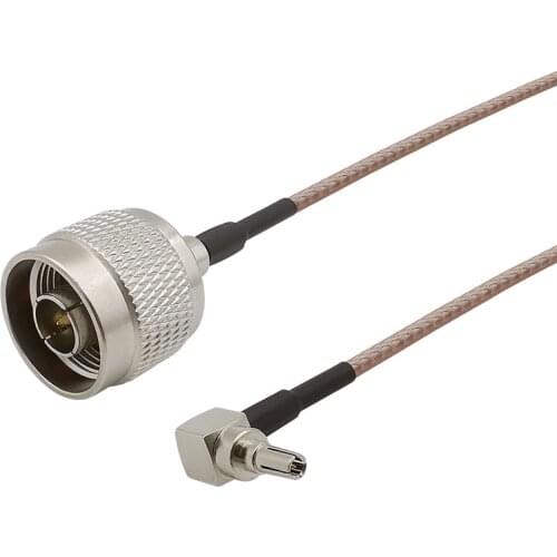 RF Coaxial cable N to CRC9 Connector N Male Plug to CRC9 Male Right Angle Plug RG316 Coaxial Pigtail