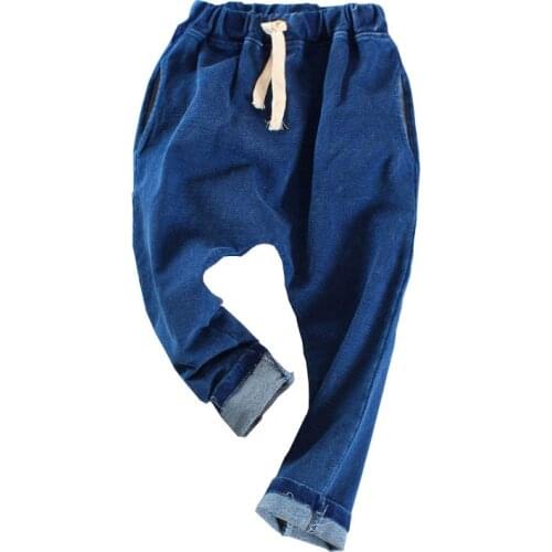 Boy Pants kids Spring Autumn Clothes Boys trousers childrens harem pants for baby boys pants solid