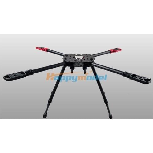 HMF-F650 650mm Folding 4 Axis CF Quadcopter Frame Kit PCB Center Plate HMF F650