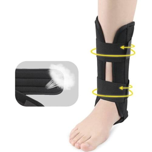 Ankle Brace Support Sports Adjustable Ankle Straps Sports Support Adjustable Foot Orthosis Stabilizer Ankle Protector