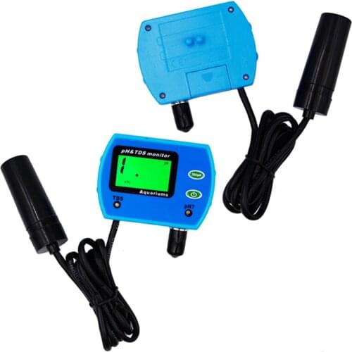 New 2 in 1 Water Quality Tester Multi-parameter Good Water Quality Monitor pH TDS Meter Multiparameter Water Quality Analyzer