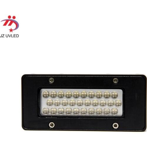 UV ink curing lamp for Epson 2 rows Dx5 print head flatbed printer Varnish Ultraviolet lights gel the cure COB LED 395nm 70*20mm