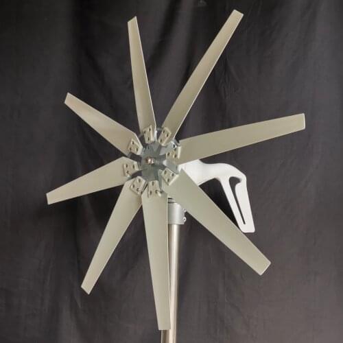 Cheap Price 800W 8 Blades 12V 24V Wind Turbine 0.8KW Micro Wind Turbine Generators for Boat Use or Garden Use