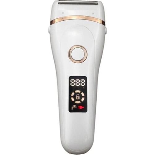 USB Electric Hair Remover Waterproof Liquid Crystal Womens Hair Shaver Beauty Body Whole Body Hair Remover