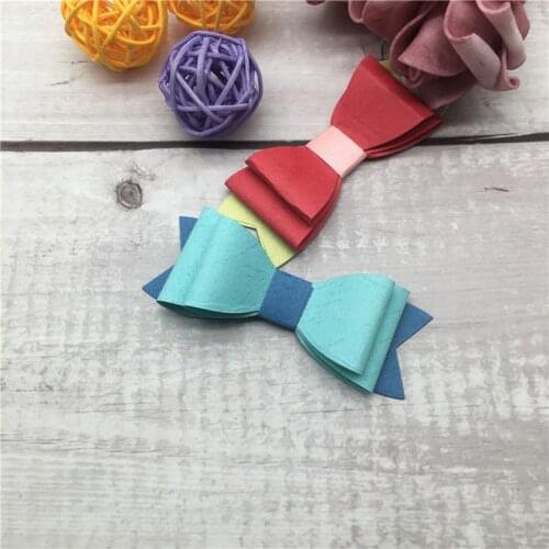 New Delicate Bow Carbon Steel Cutting Dies Stencil Craft Creative Scrapbook Stamps Dies Embossing Paper 9.8*14.2cm 1pcs