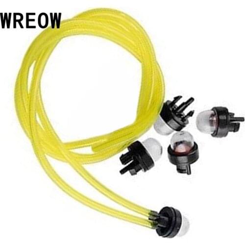 5pcs Snap In Primer Bulb with 2pcs Pump Fuel Line Replacement Repair Tool For 683974 Carburetor Carb